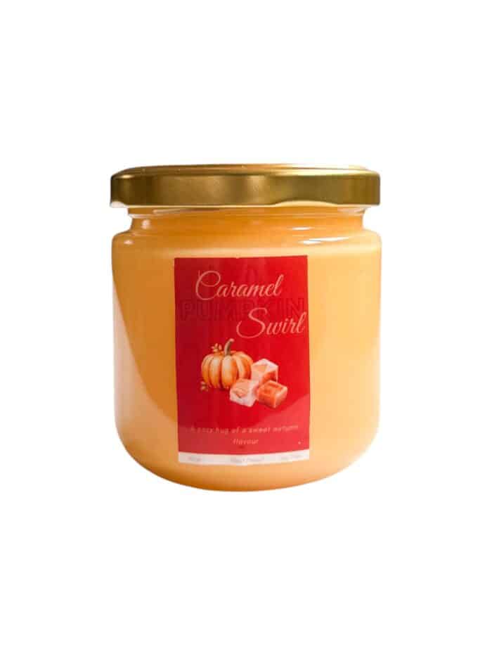 caramel swilr Lumânare Parfumată Caramel Pumpkin Swirl 190gr