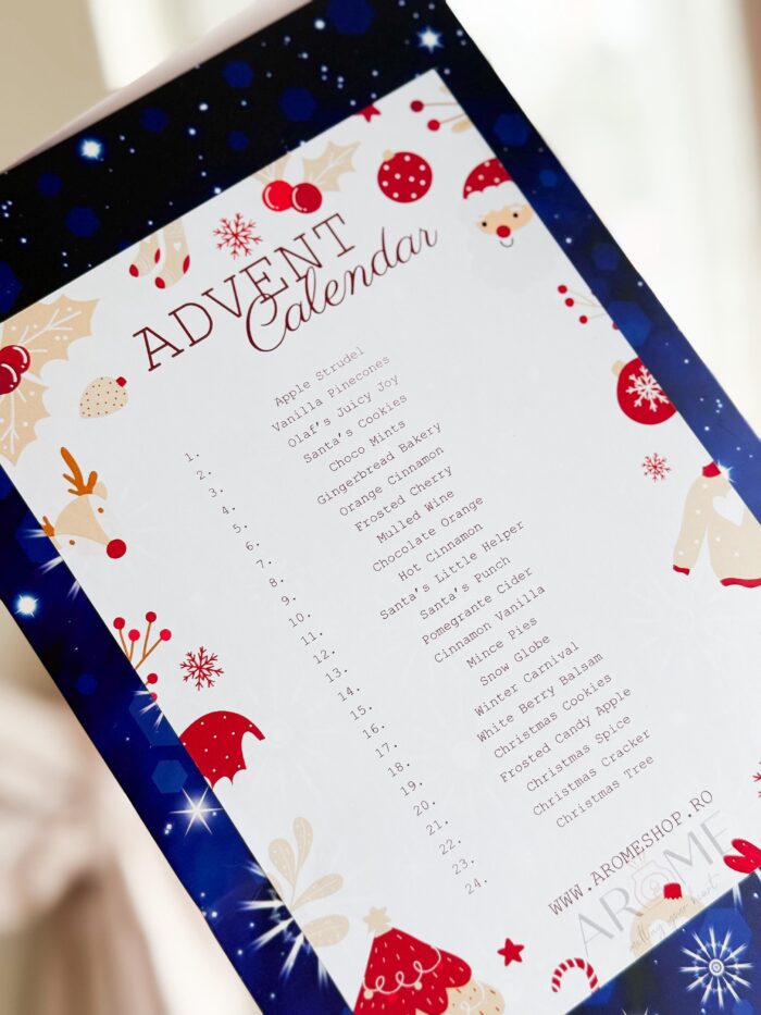 Calendar Advent cu 24 parfumuri de sezon